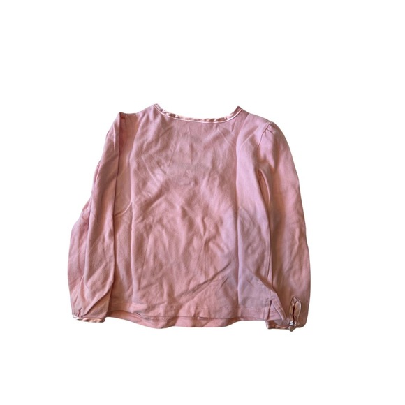 Origami Pink Long Sleeve T Shirt Girls 6 - Picture 3 of 3